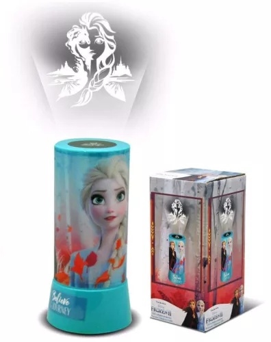 Disney Frost LED lampe, 2 in 1 projektor , blå